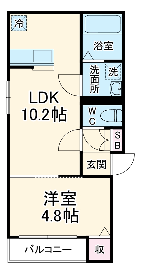 メゾンみけの間取り