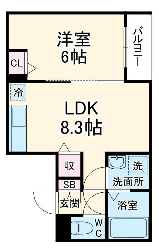 メゾンみけの間取り