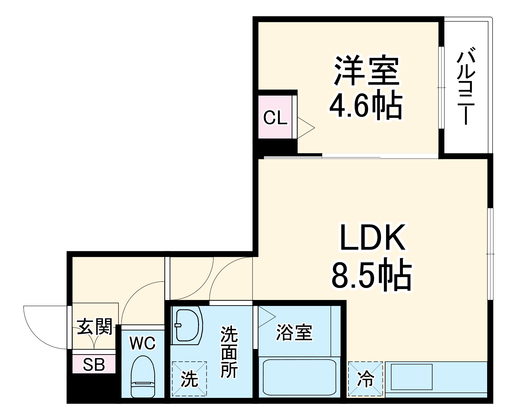 メゾンみけの間取り