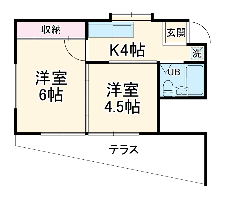 コーポセトの間取り
