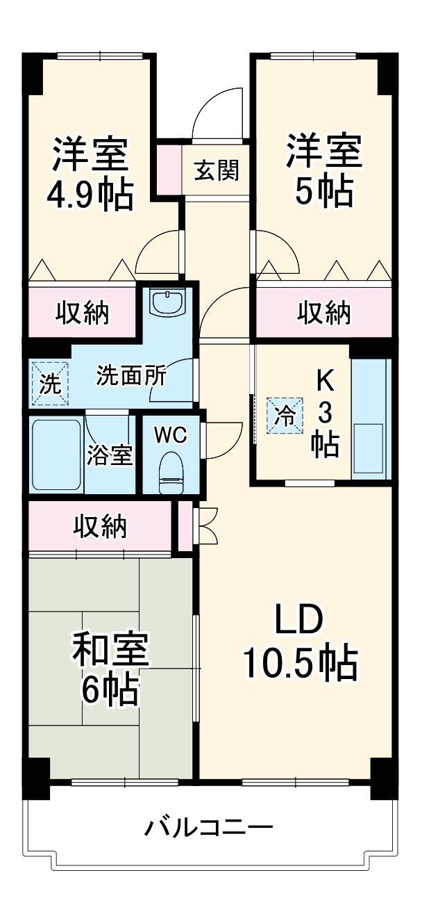 オーベルジュ青葉の間取り