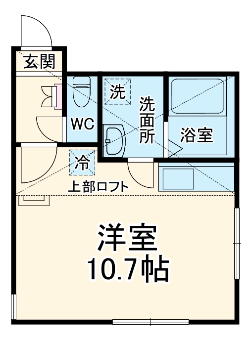 ユナイト大船ウィステリアの間取り