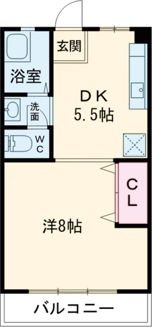 荒戸池見ビルの間取り