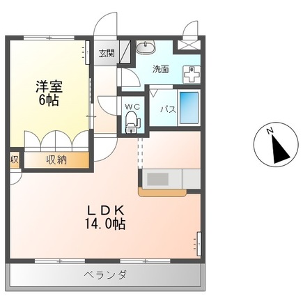 サンク エトワールの間取り