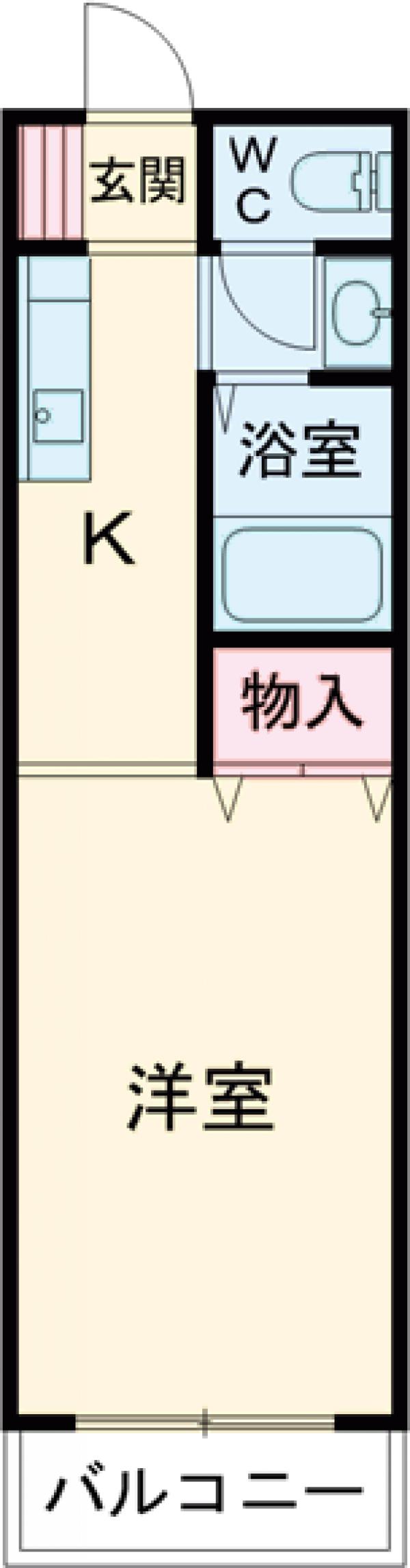 ウィンズフィールドC棟の間取り