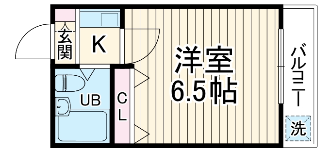 オムサヴァイセキの間取り