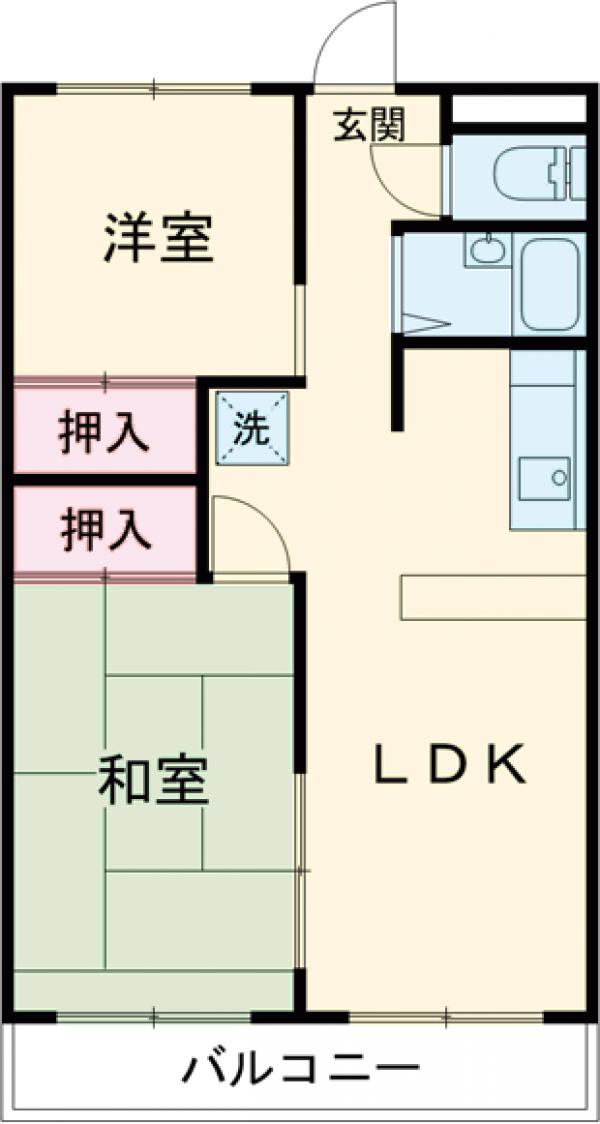 アルクヒルズの間取り