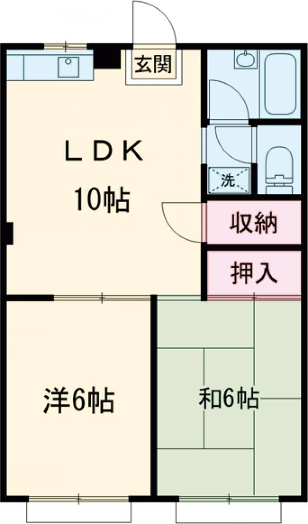 セント光ヶ丘の間取り
