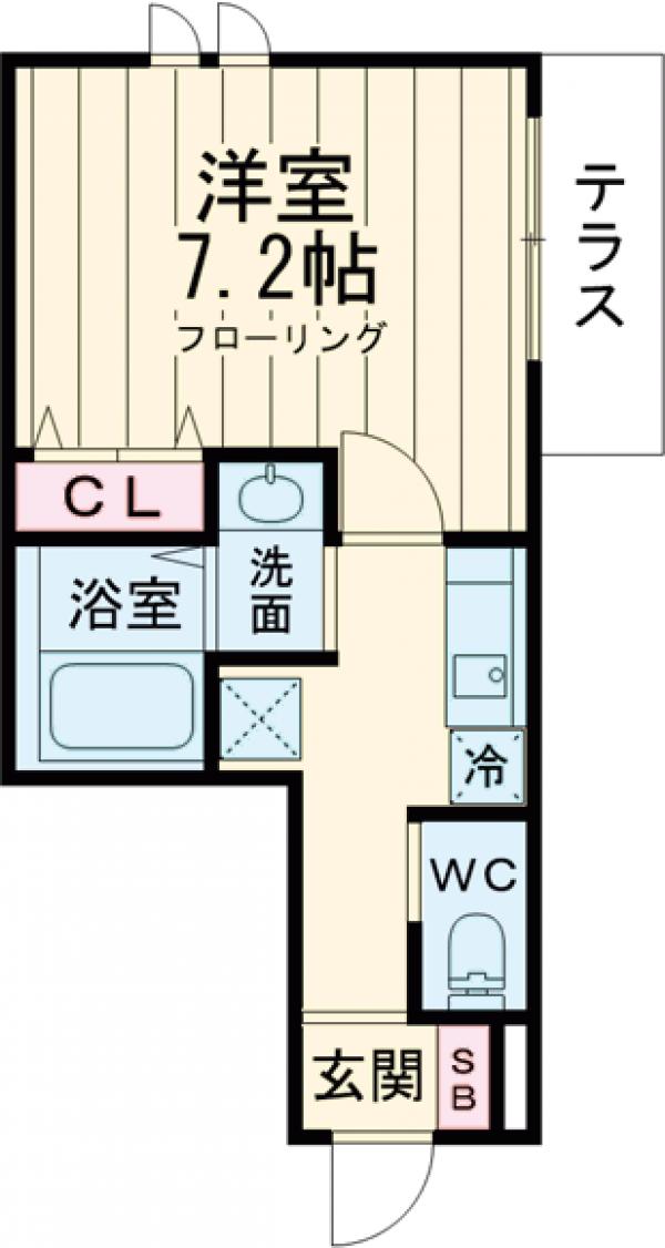 ストリームヒルズ祐天寺の間取り