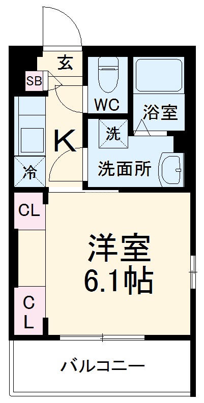 リブリ・ラ・マーレの間取り