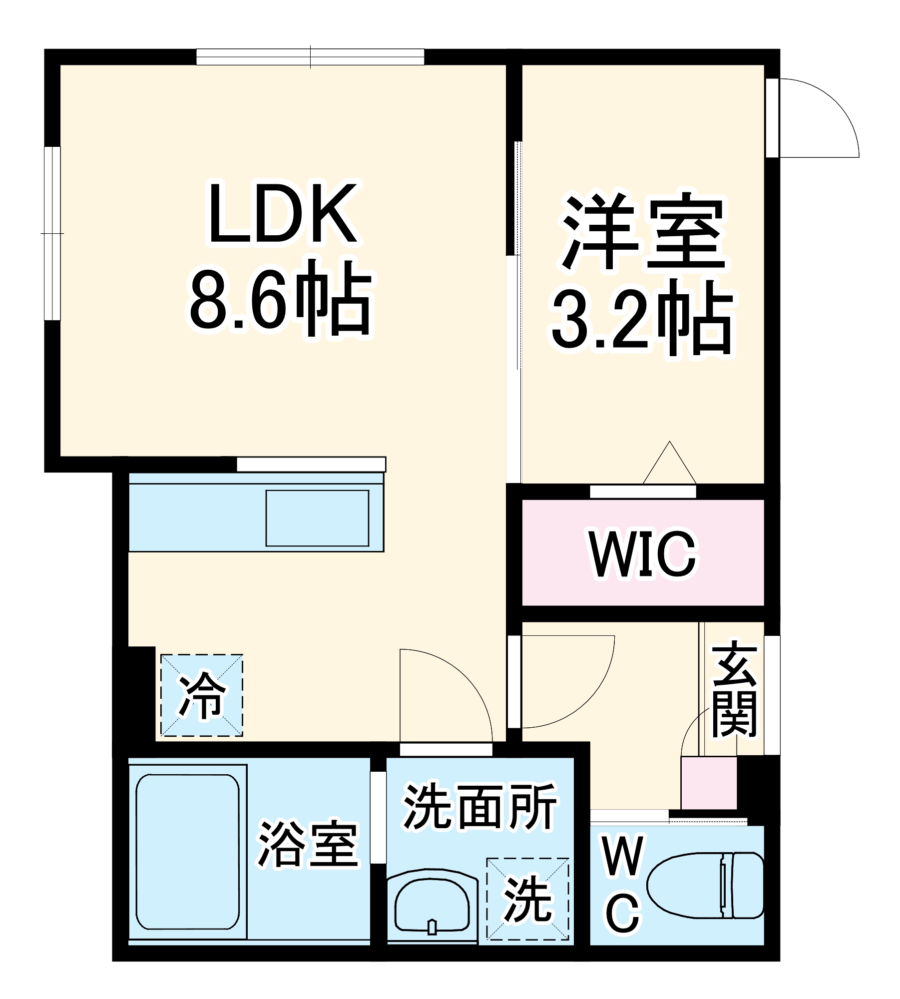 KEIAI RESIDENCE 上尾Ⅱの間取り