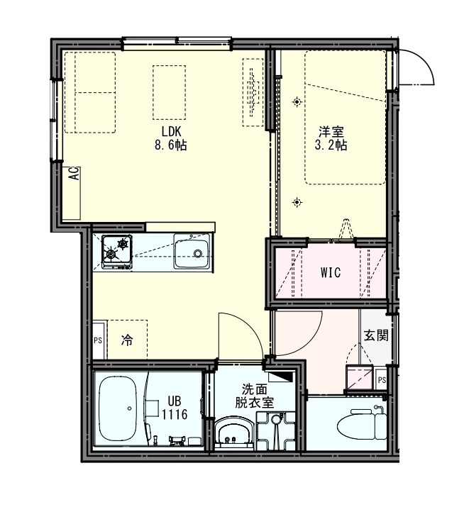 KEIAI RESIDENCE 上尾Ⅱの間取り