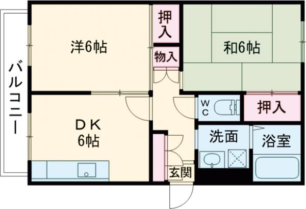 由木ハウスの間取り