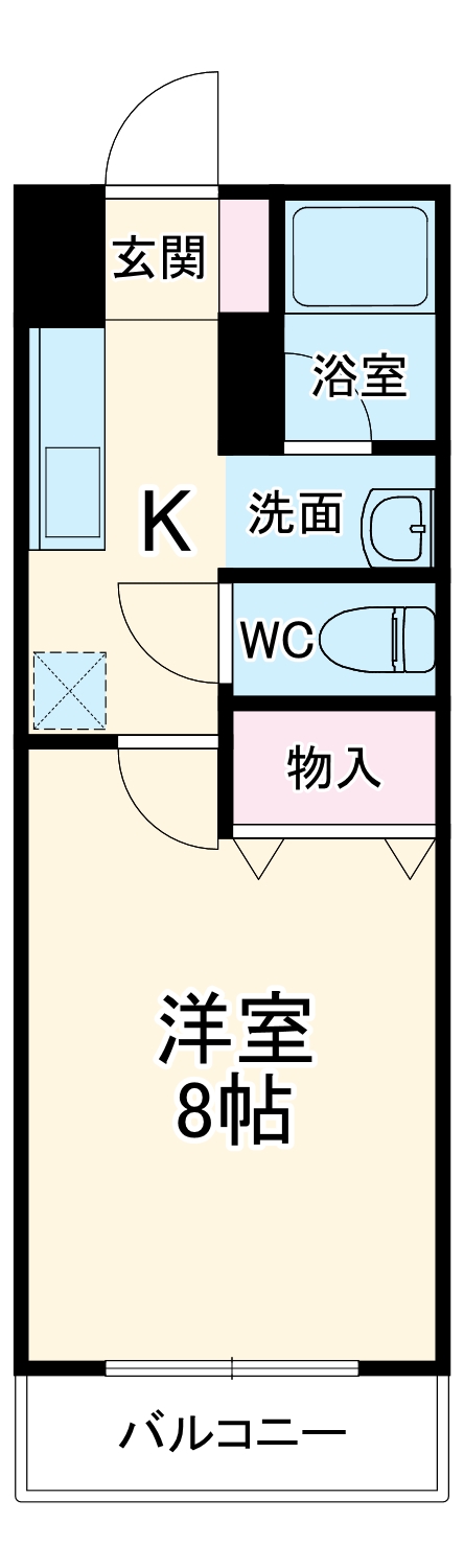 サウスオーク41の間取り