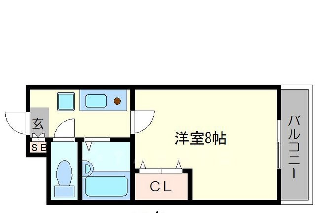 アール四条大宮の間取り