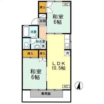 ソナーレ B棟の間取り