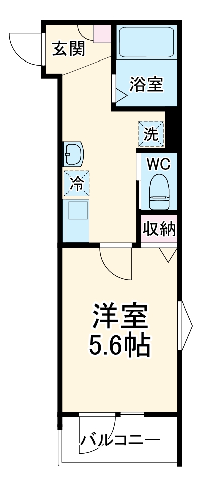 高座渋谷ヒルズの間取り