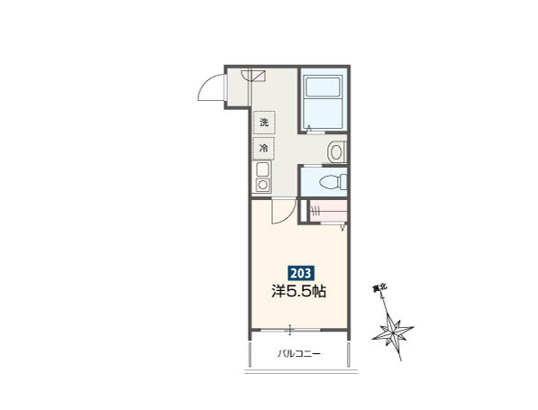 高座渋谷ヒルズの間取り
