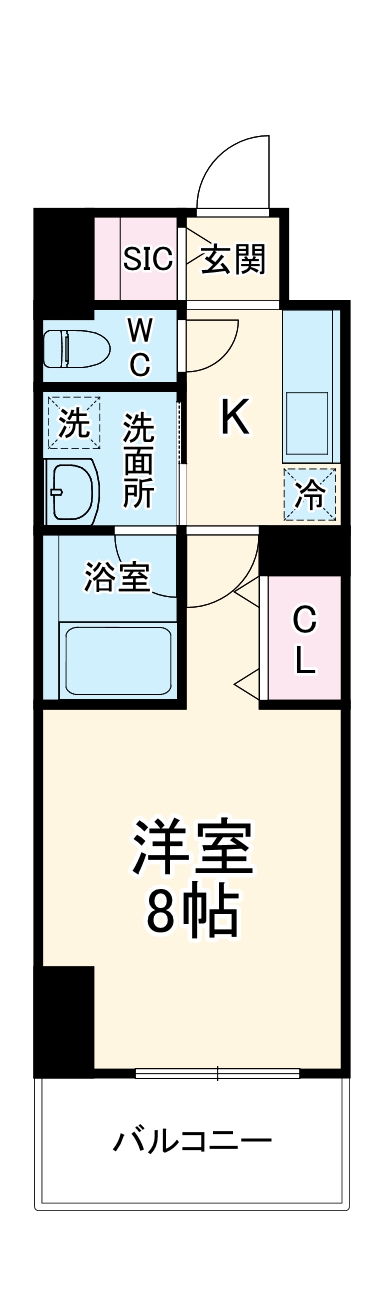 Central S 砂山町の間取り
