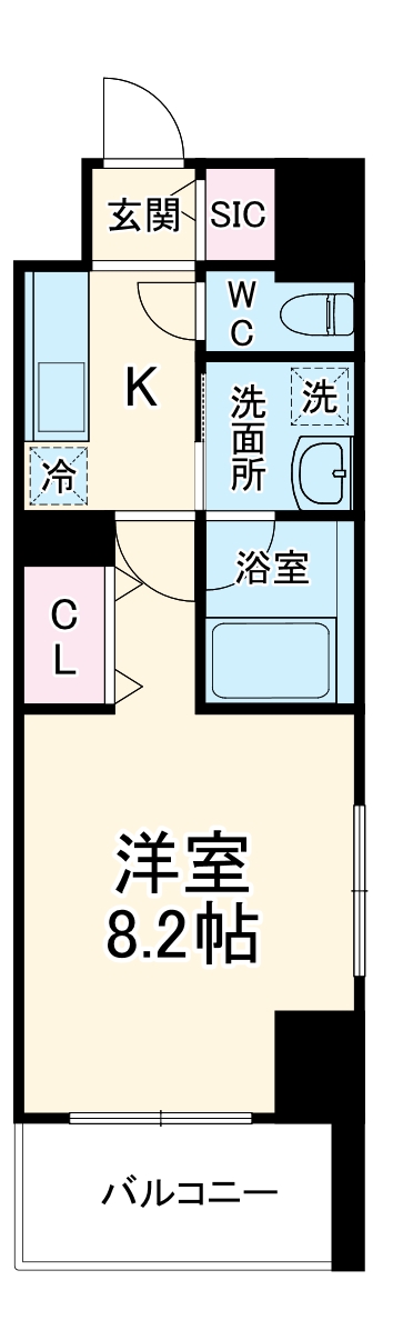 Central S 砂山町の間取り