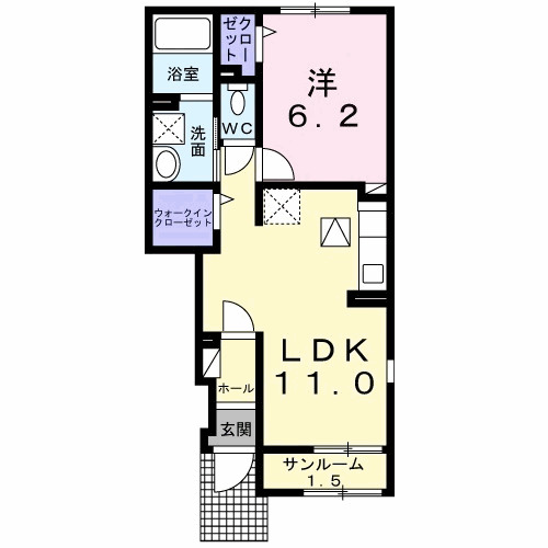 エタニティ・Eの間取り