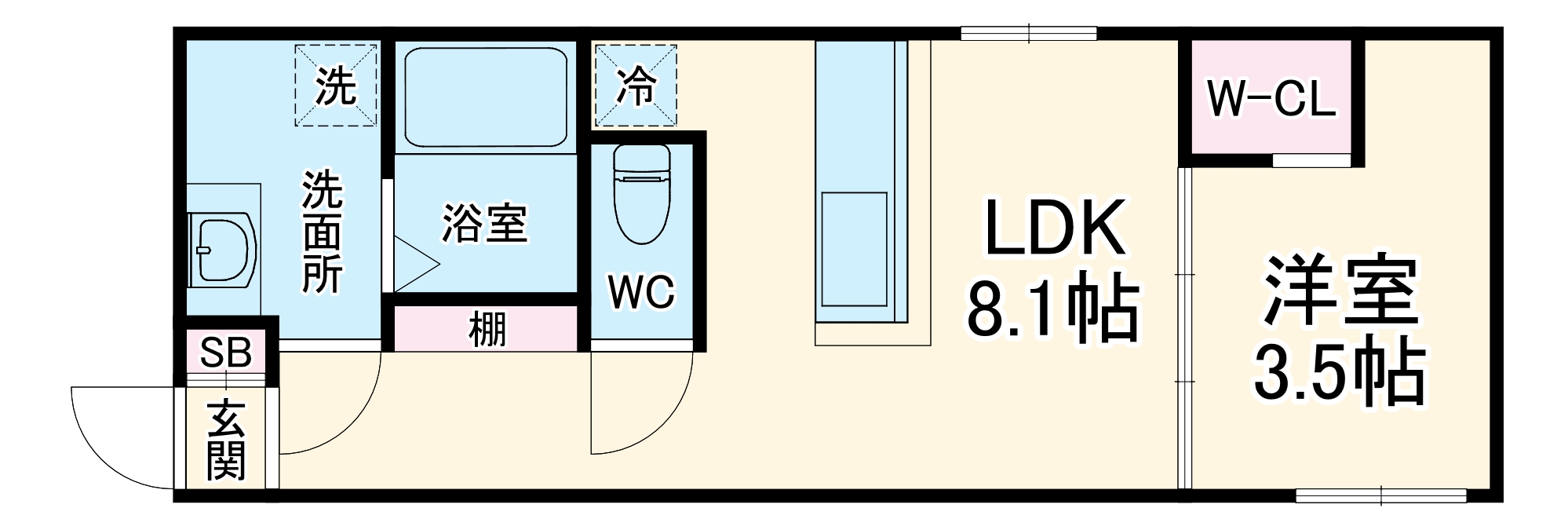 Amirl Premier Heian-doriの間取り