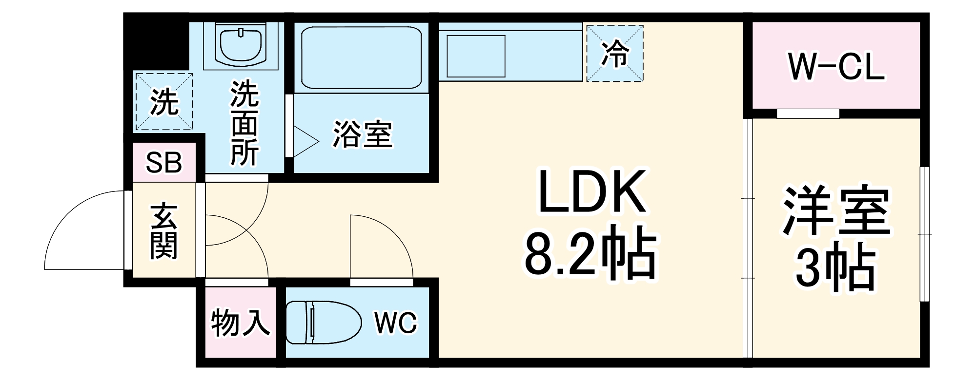 Amirl Premier Heian-doriの間取り