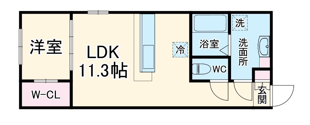 Amirl Premier Heian-doriの間取り