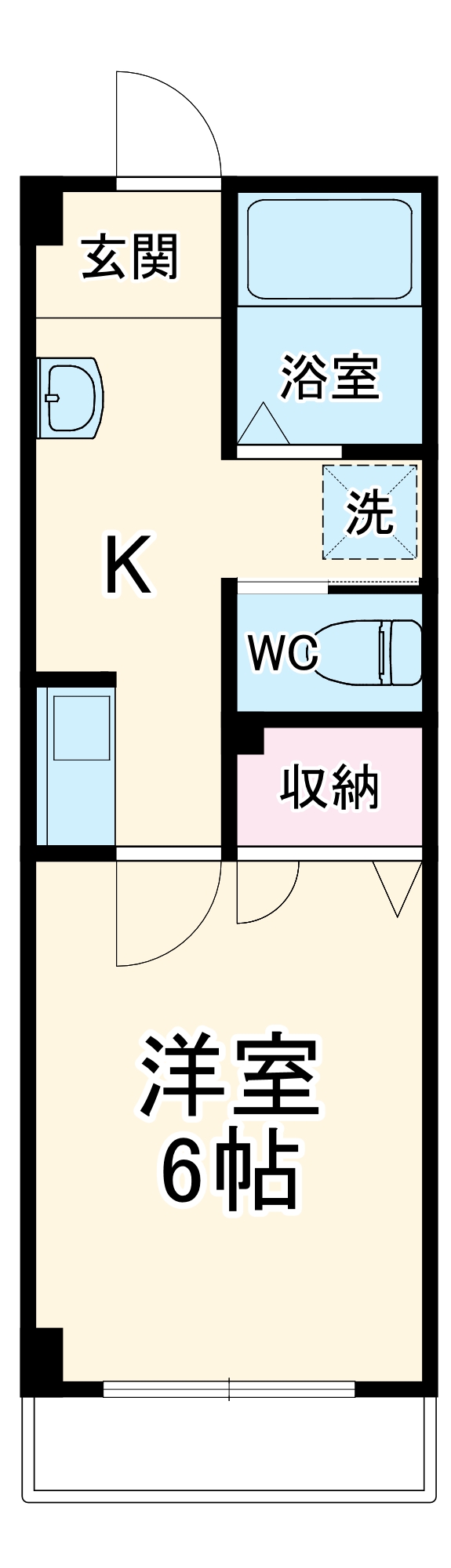 LENOX Residenceの間取り