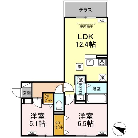 カーサ・クラッシオの間取り
