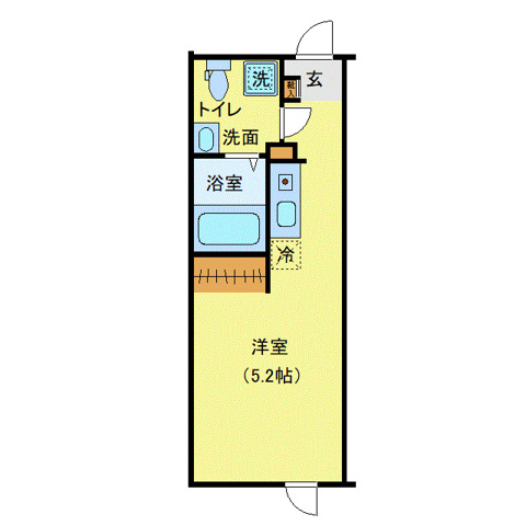 フィオーレ金町Ⅱの間取り