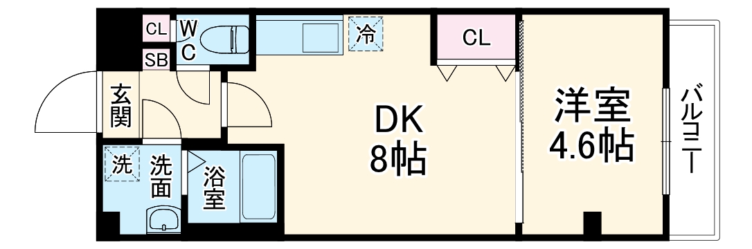 リマペル幕張の間取り
