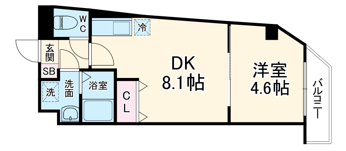 リマペル幕張の間取り