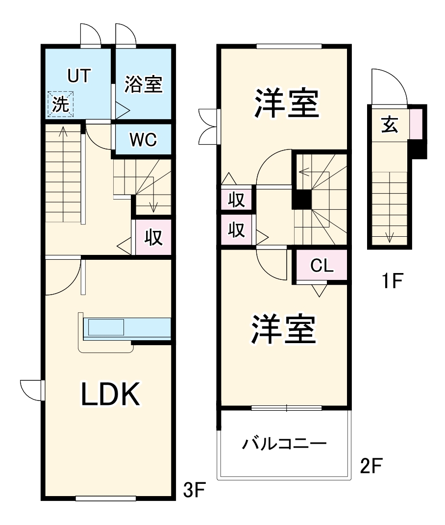 HIIRAGI平坂町の間取り