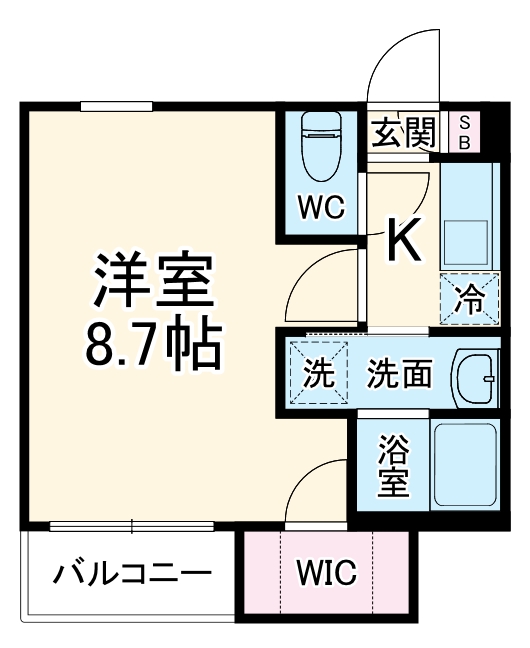 ふらんそわ せんげん台の間取り