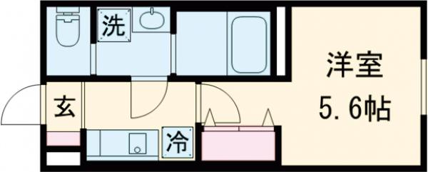 グランピア荻窪・102号室の間取り