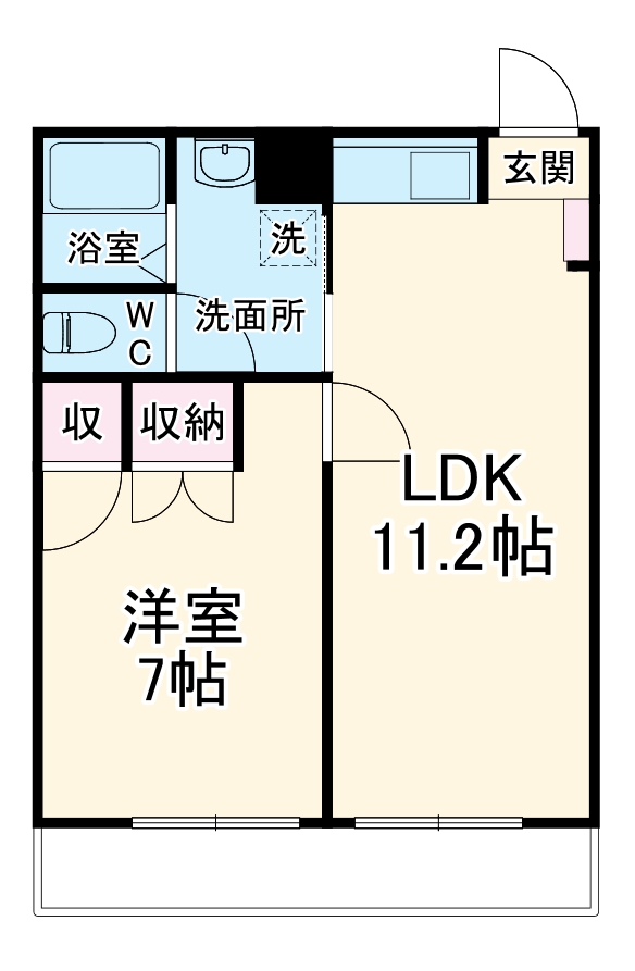 Mh-Arc SUZUKIの間取り