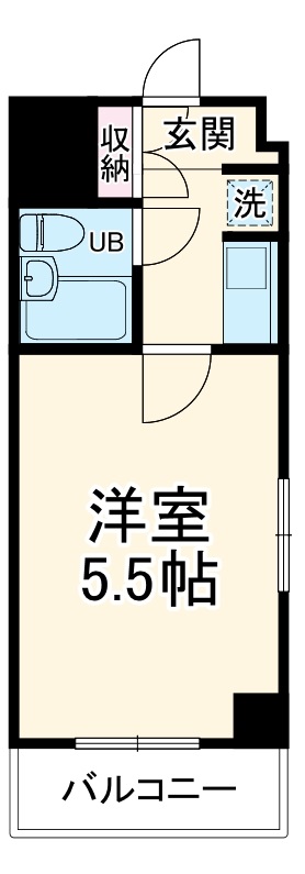 クリオたまプラーザ壱番館・208号室の間取り