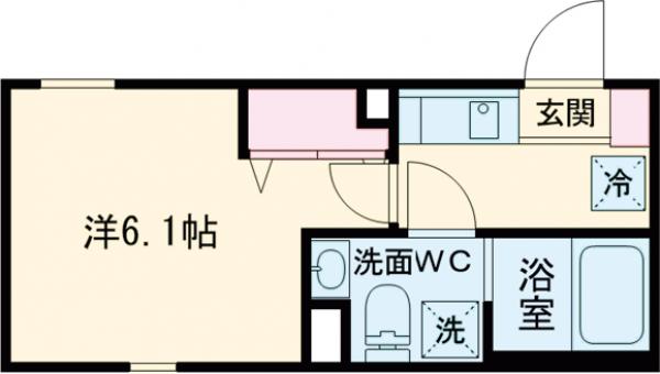 グランピア荻窪・105号室の間取り