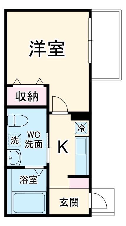 上草柳の完工年月（2025年7月）築の賃貸アパートの間取り