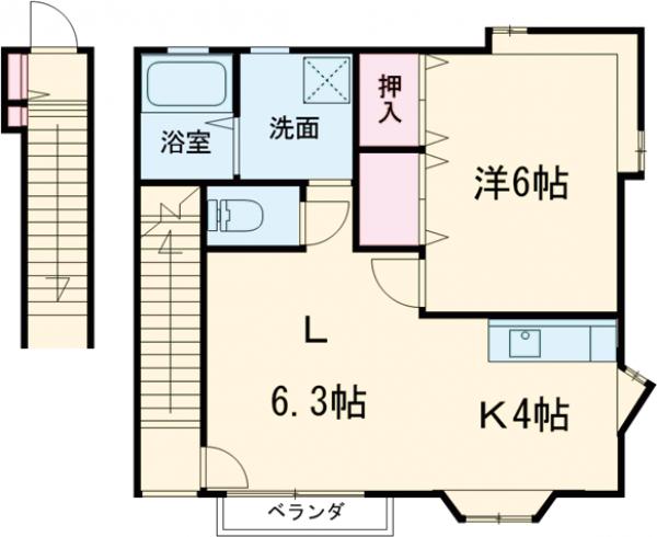 コンシャスⅡの間取り