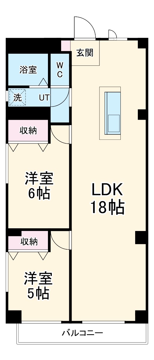 レジデンス西あじまの間取り