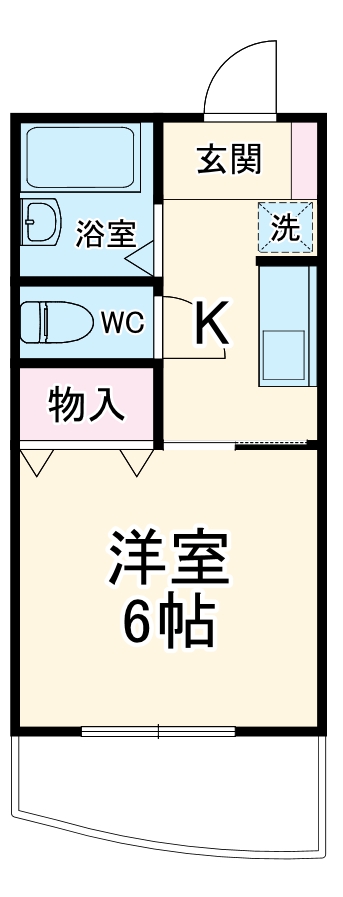 NDS東雲の間取り