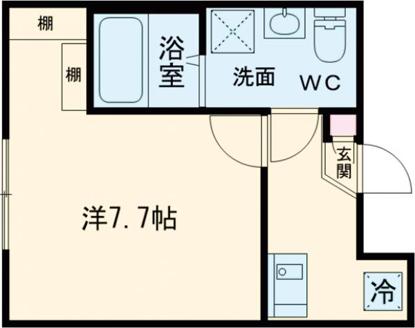 CK四ツ木の間取り