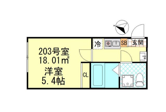 CK四ツ木の間取り