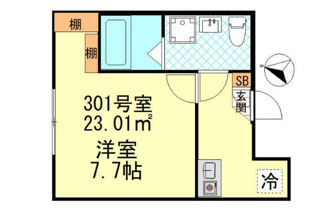 CK四ツ木の間取り