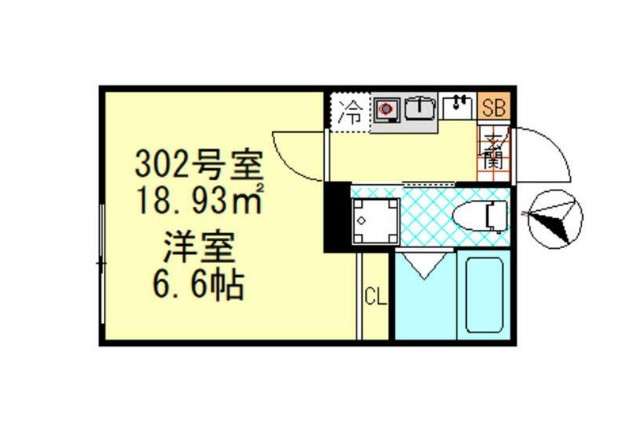 CK四ツ木の間取り