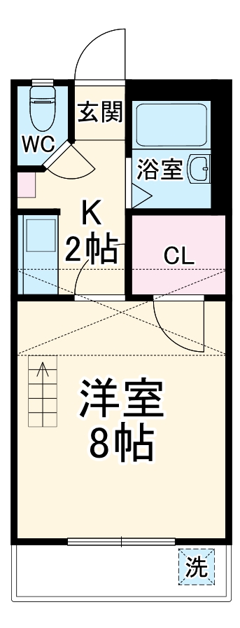 ウイングコート三ノ輪の間取り