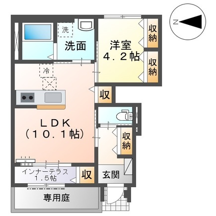 レポネリオの間取り