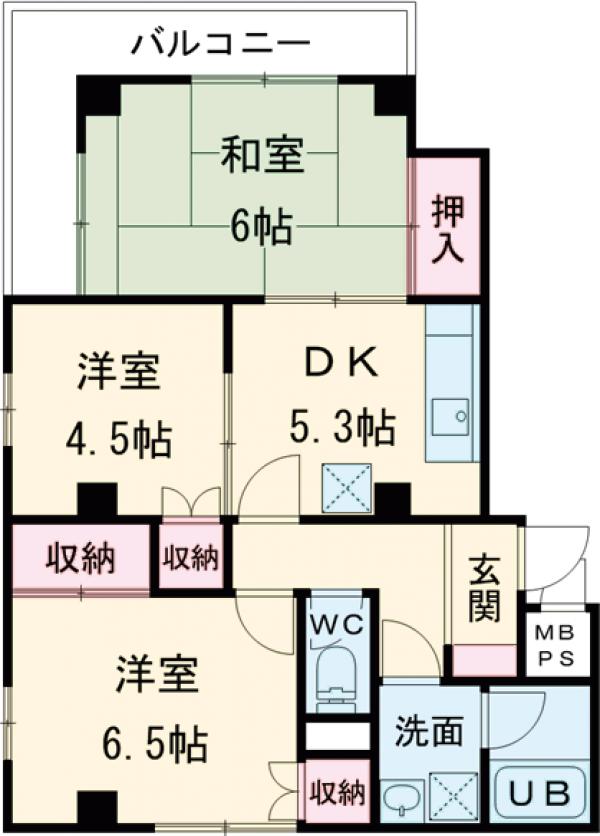 リッジ・タピオラの間取り